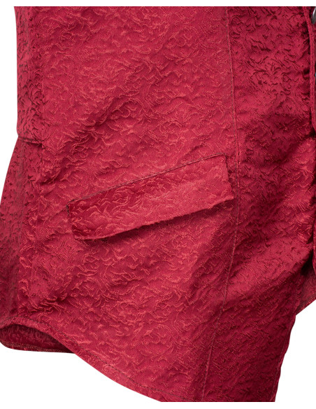 Gilet Ismael dei sette mari, in rosso