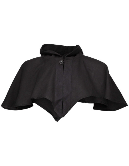 Cappuccio medievale con copri spalle,...