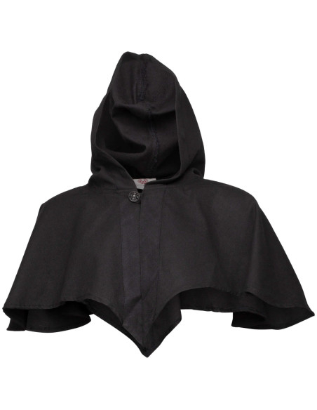 Cappuccio medievale con copri spalle,...