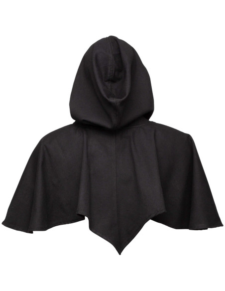 Cappuccio medievale con copri spalle,...