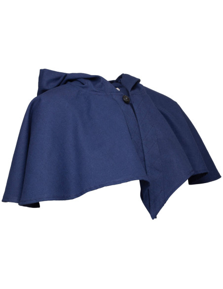 Cappuccio medievale con copri spalle,...