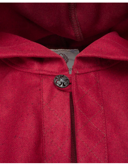 Cappuccio e copri spalle medievale in...