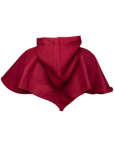 Cappuccio e copri spalle medievale in...