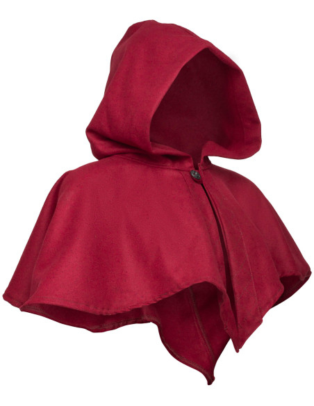Cappuccio e copri spalle medievale in...