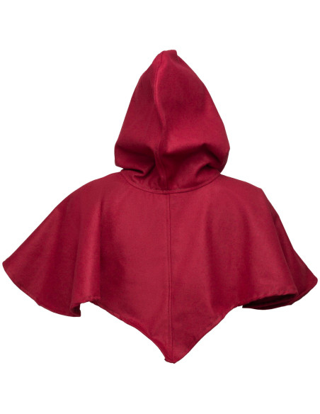 Cappuccio e copri spalle medievale in...