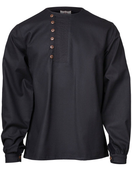 Camicia slava Tymont in nero