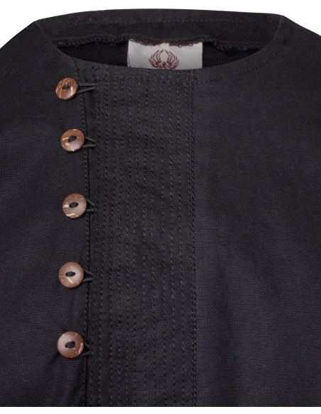 Camicia slava Tymont in nero