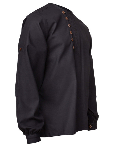 Camicia slava Tymont in nero