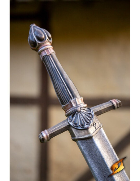 Spada per duelli nera (60 cm.)