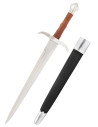 Daga medieval con fodero (57,5 cm.)