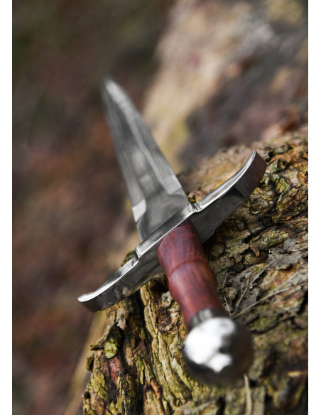 Daga medieval con fodero (57,5 cm.)