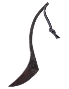 Coltello scannatoio medievale forgiato a mano