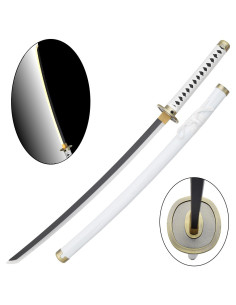 Katana Wado Ichimonji di Roronoa Zoro in bambù con LED
