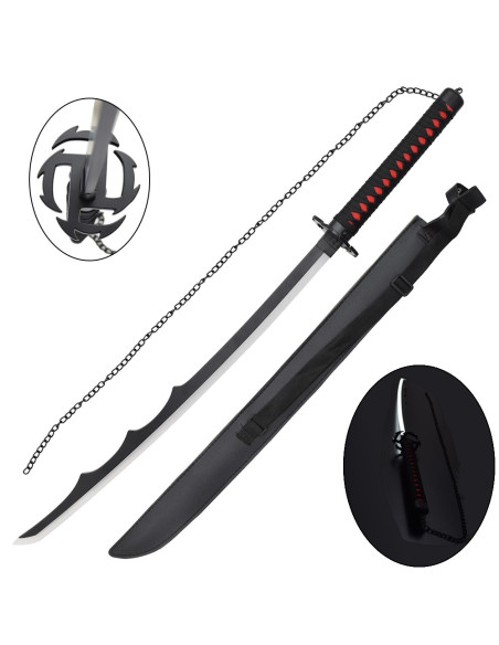 Katana Tensa Zangetsu di Bleach,...