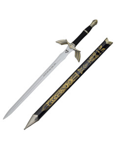 Spada ornamentale Dark Link di Zelda nera, lama in bambù