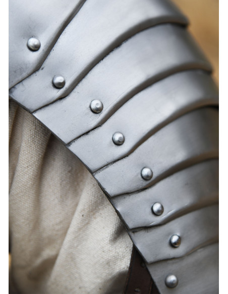 Spallacci medievali in acciaio (1,2 mm.)