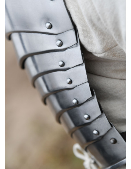 Spallacci medievali in acciaio (1,2 mm.)