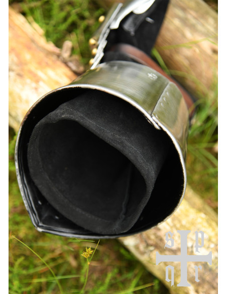 Guanti medievali mitoni, secoli XV-XVI