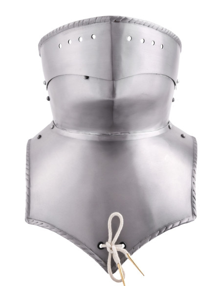 Bevor medieval in acciaio (1,2 mm.)