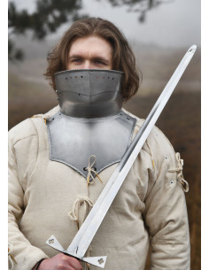 Bevor medieval in acciaio (1,2 mm.) 2