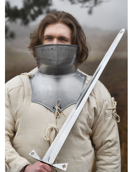 Bevor medieval in acciaio (1,2 mm.)