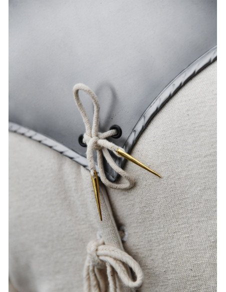 Bevor medieval in acciaio (1,2 mm.)