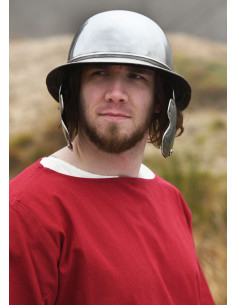 Elmo Gallico, tipo Alesia, in acciaio 2