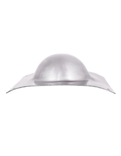 Umbo scudo romano argentato in acciaio 2