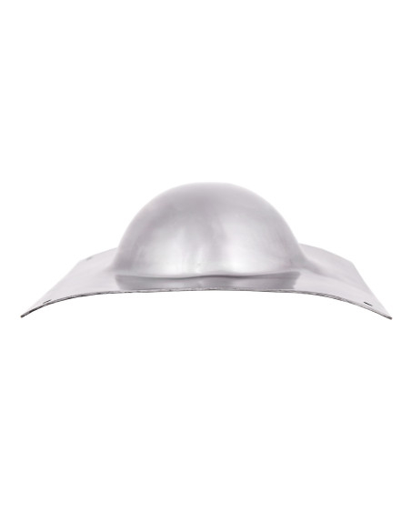 Umbo scudo romano argentato in acciaio