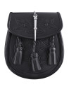 Borsa Sporran per kilt in nero