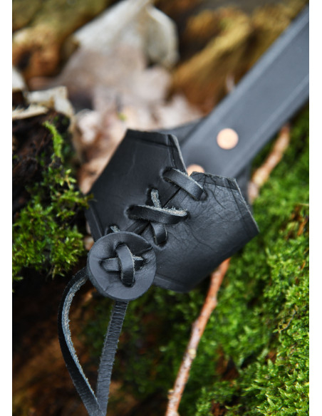 Porta corni piccoli, nero