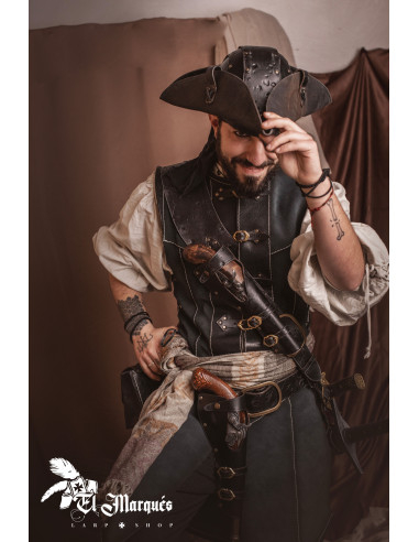 Cuoio nero per pirati, uomini