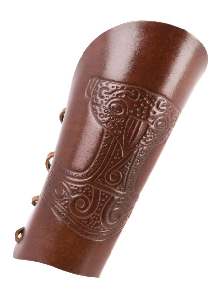 Bracciali martello di Thor in marrone
