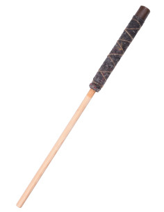 Torcia di cera con tessuto (30 cm.)