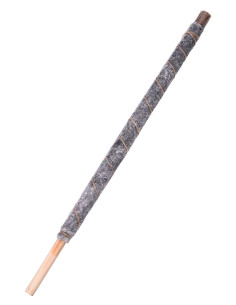 Torcia di cera con tessuto (60 cm.)
