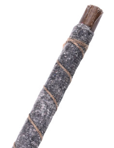 Torcia di cera con tessuto (60 cm.) 2