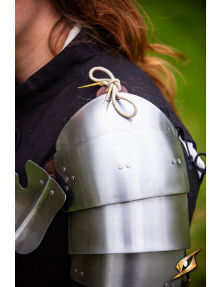 Spalline medievali in acciaio modello...