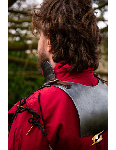 Gorjal medieval in acciaio modello...