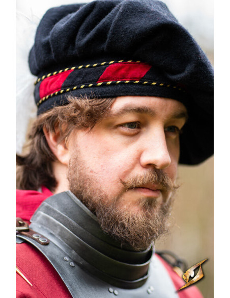 Gorjal medieval in acciaio modello...