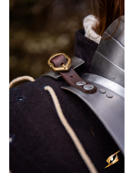 Gorjal medieval in acciaio modello...