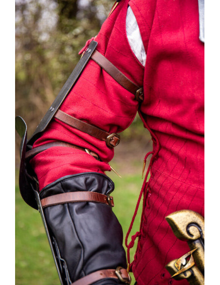 Braccia medievali in acciaio modello...