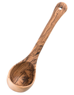 Cucchiaio di legno d'olivo, circa 26 cm 2