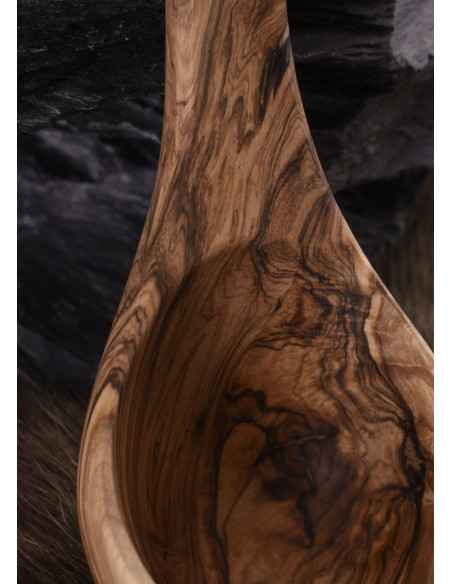 Cucchiaio di legno d'olivo, circa 26 cm