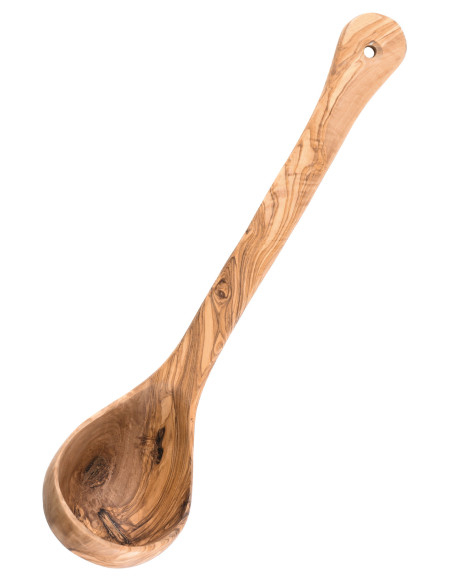 Cucchiaio in legno d'olivo, circa 35 cm