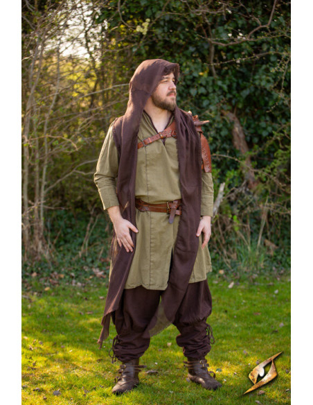 Cappuccio con scialle in chiffon,...