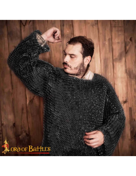 Cotta di maglia ad anello tondo...