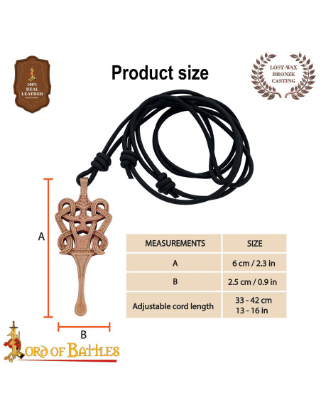 Ciondolo celtico e pulisci-orecchie...