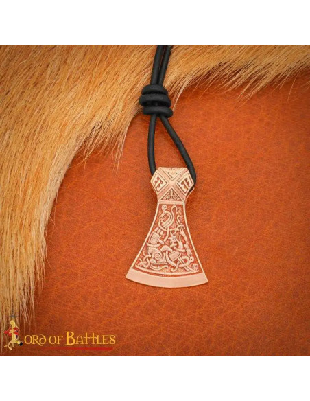 Ciondolo ascia celtica-vichinga,...