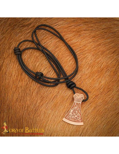 Ciondolo ascia celtica-vichinga,...