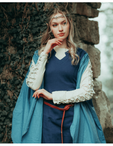 Vestito medievale in cotone modello...